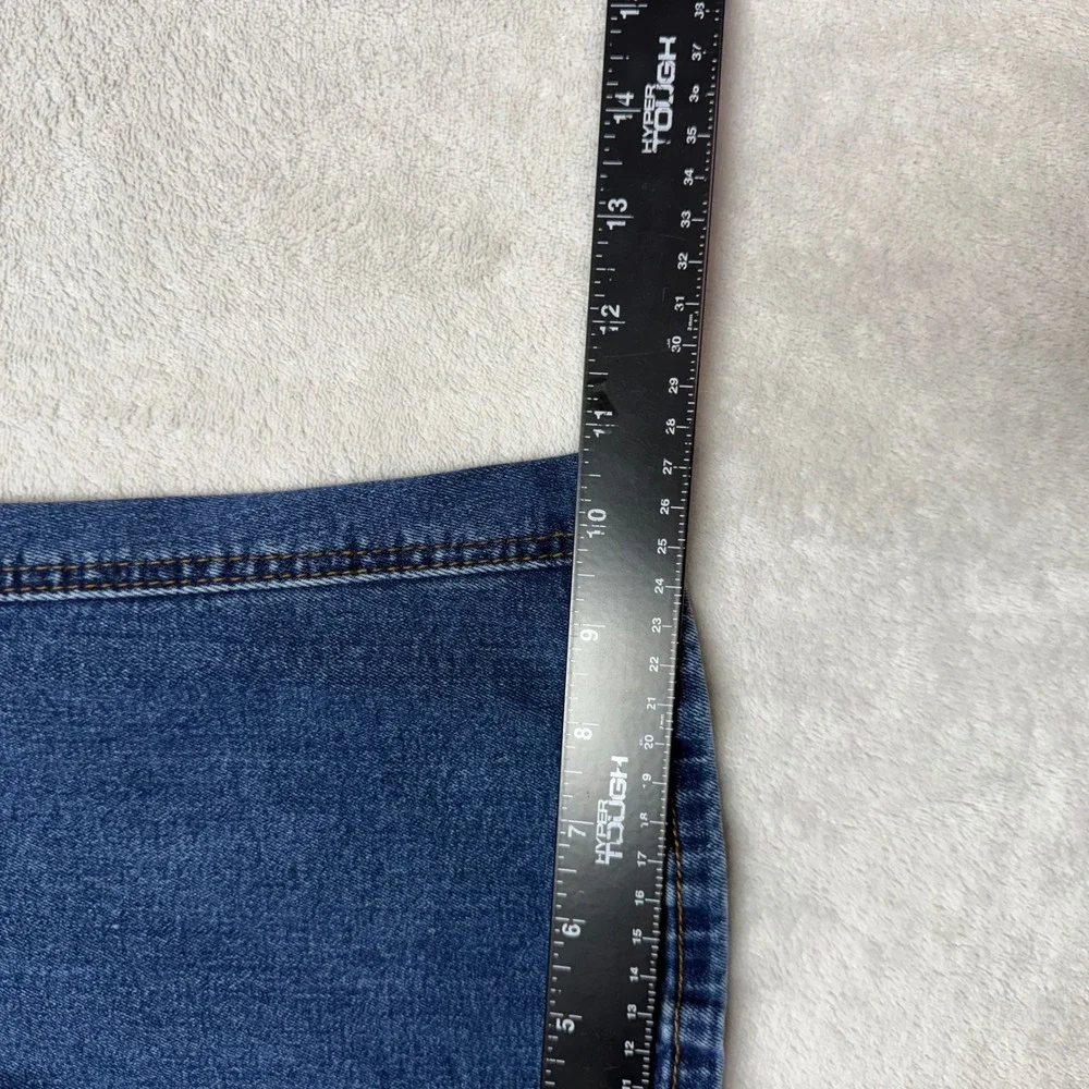 Rock & Roll Denim Womens High Rise Flare Jeans W28 L34 Medium Wash Blue